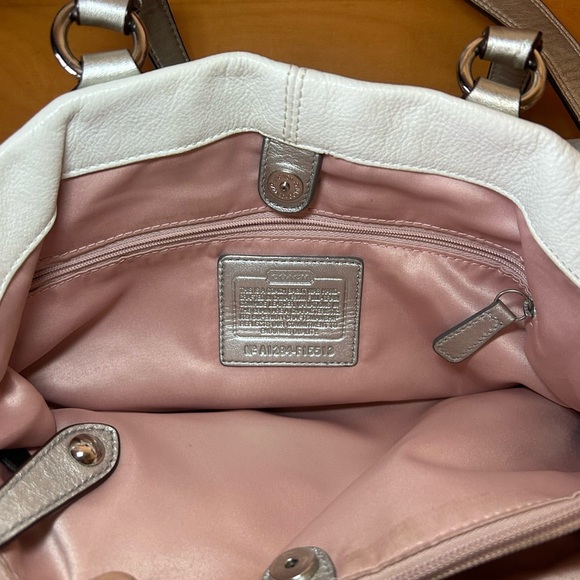 Vintage Coach Ashley shoulder satchel leather bag - Picture 5 of 16